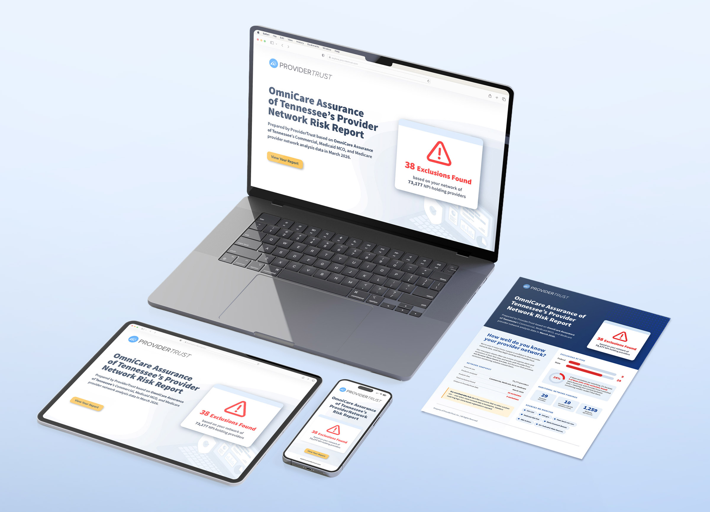 Provider Network Risk Report